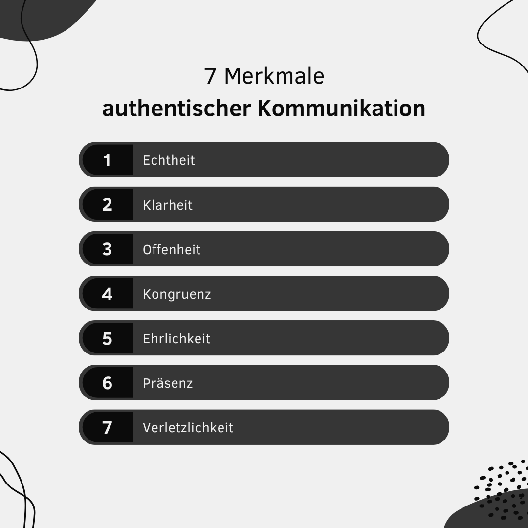 Authentisch Kommunizieren\_7 Merkmale authentischer Kommunikation
