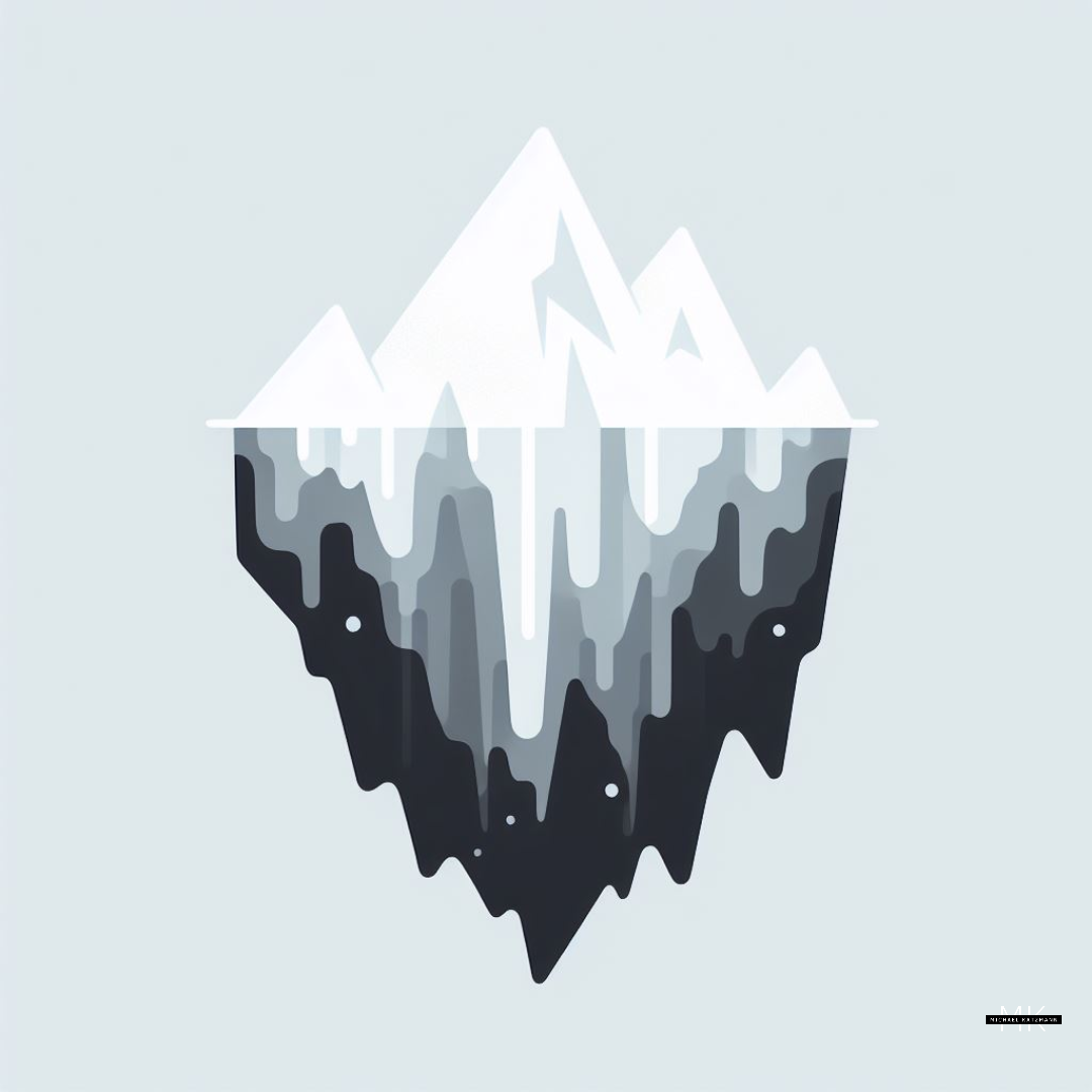 Beziehungsebene und Sachebene verstehen\_Das Eisbergmodell veranschaulichte das beherrschende Unbewusste in der Kommunikation