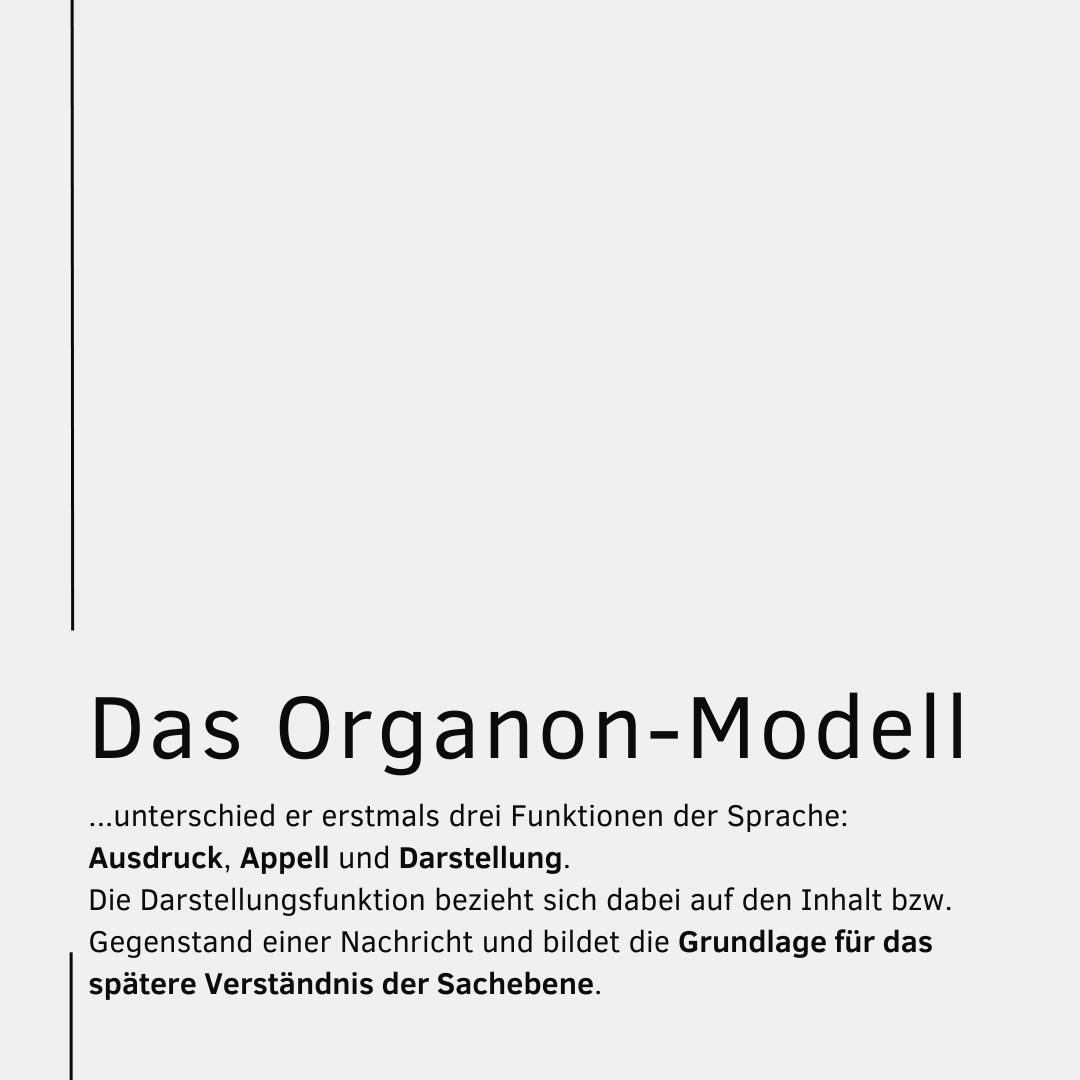 Beziehungsebene und Sachebene verstehen\_Wie das Organon Model die Sachinhalts ebene prägte